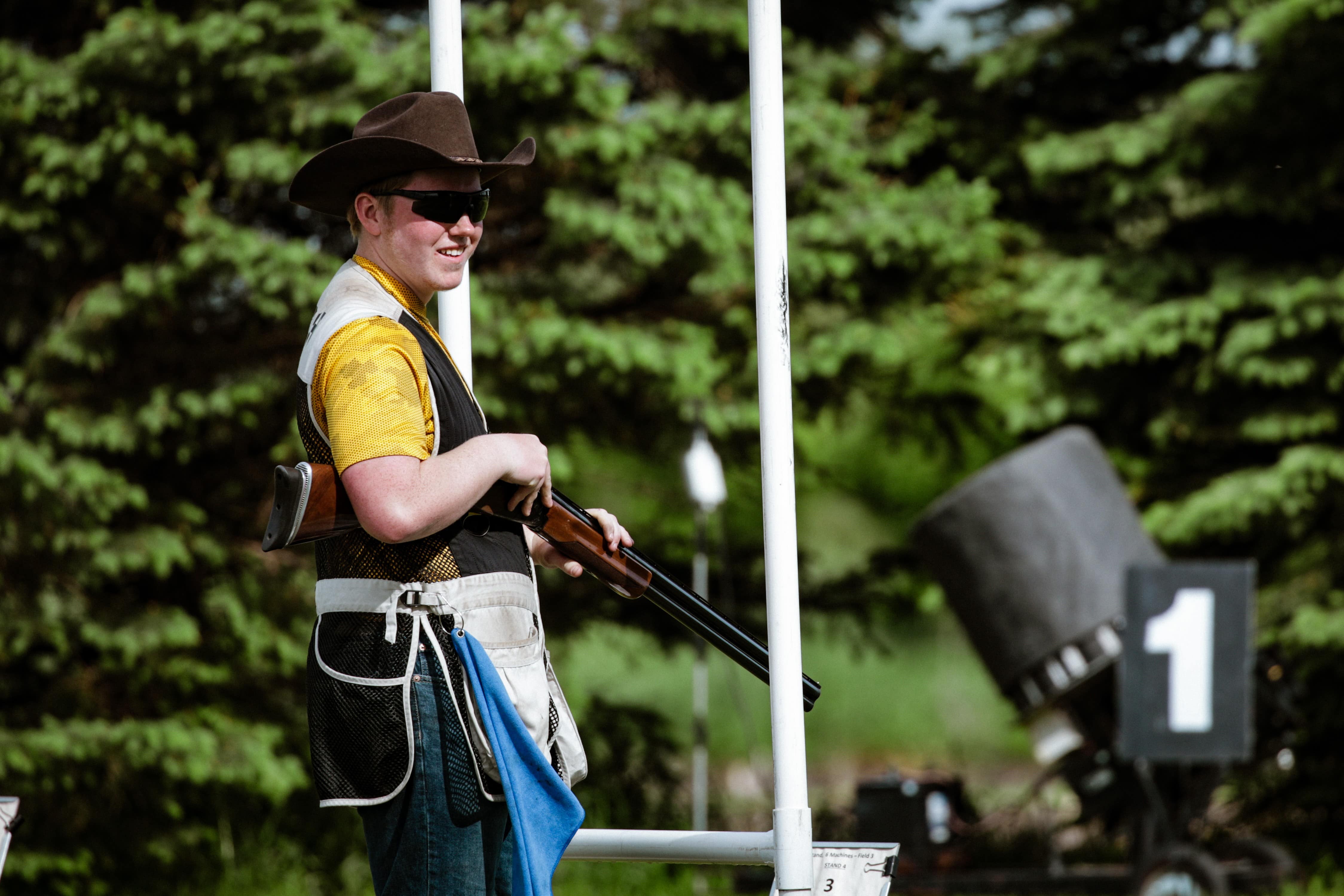 Man Holding Gun