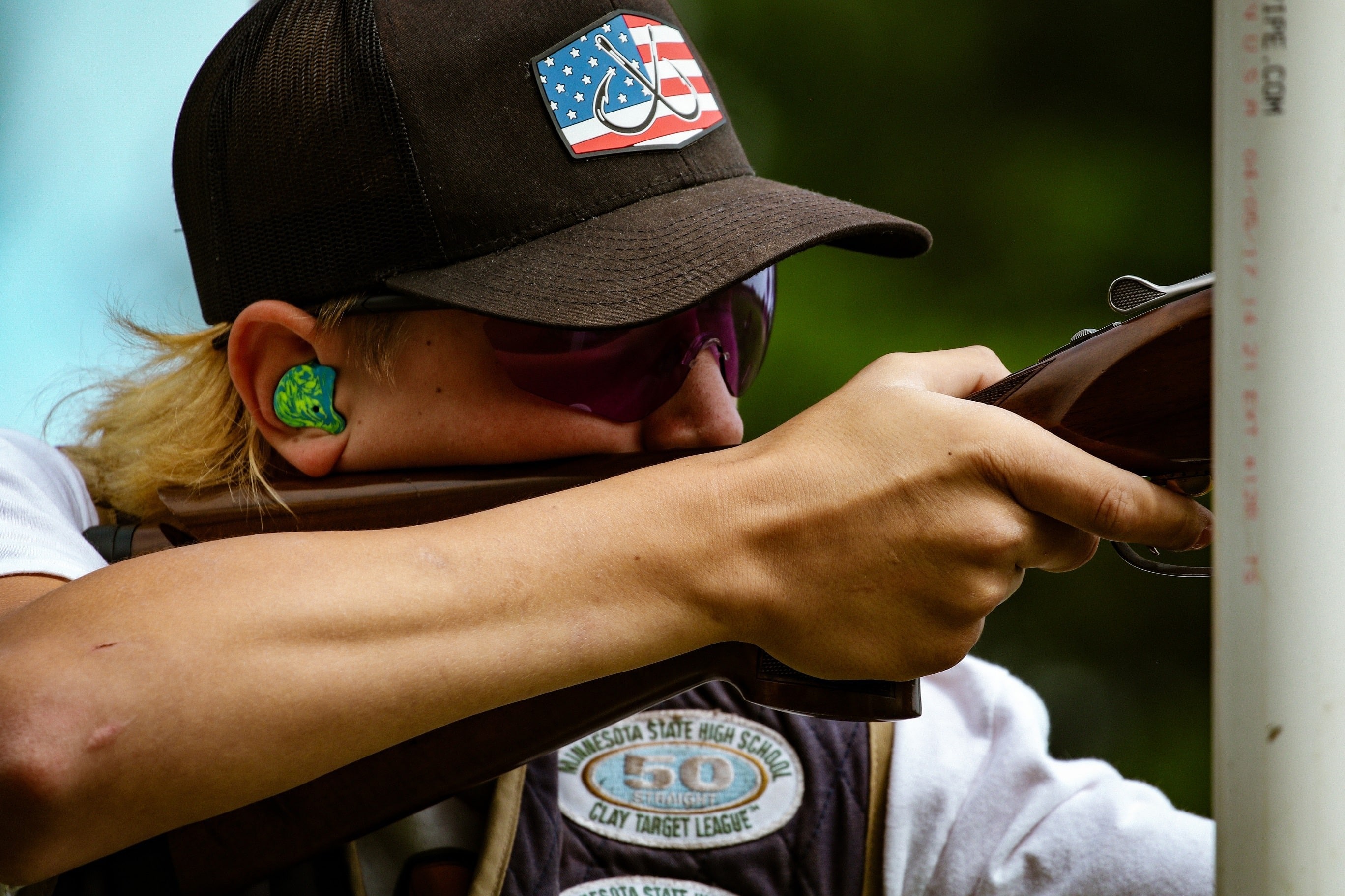 Man Aiming